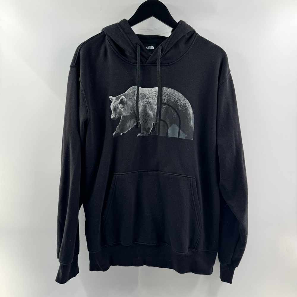 The North Face Men’s Large Black Graphic Bear Hoodie